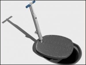 Tool for removing MwayPro Watertight Manhole Cover