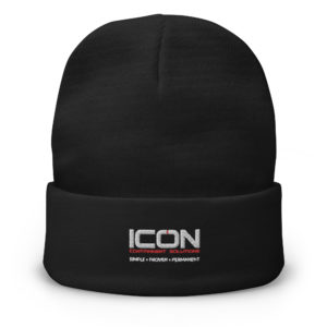 ICON Embroidered Beanie - Image 2