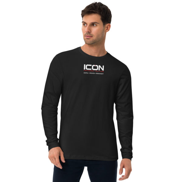 ICON Long Sleeve Fitted Crew