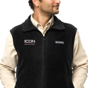 ICON Men’s Columbia Fleece Vest - Image 2