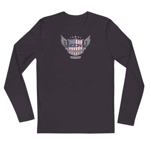 ICON Long Sleeve Men's Fitted Crew