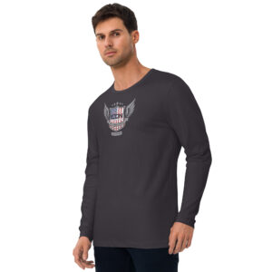 ICON Long Sleeve Men's Fitted Crew - Image 2