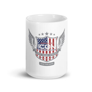 ICON White Glossy Mug - Image 3